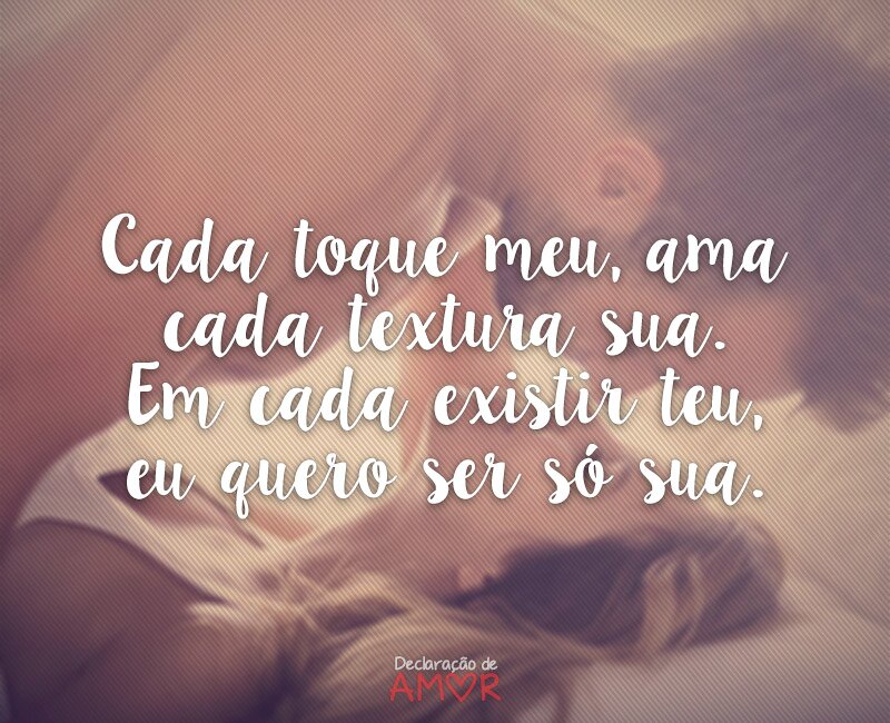 Cada toque meu