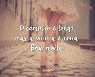 O caminho é longo