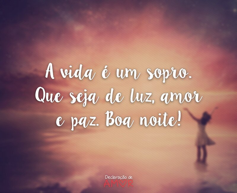 A vida é um sopro