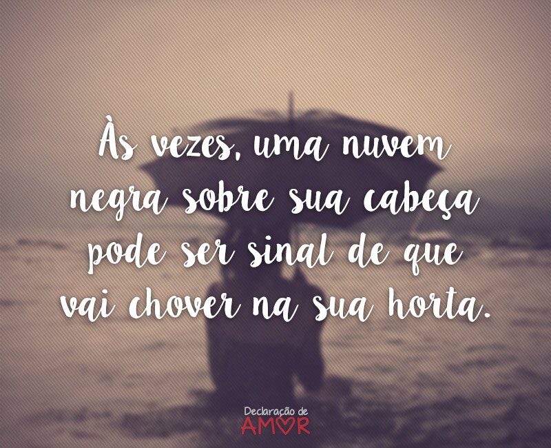 Às vezes
