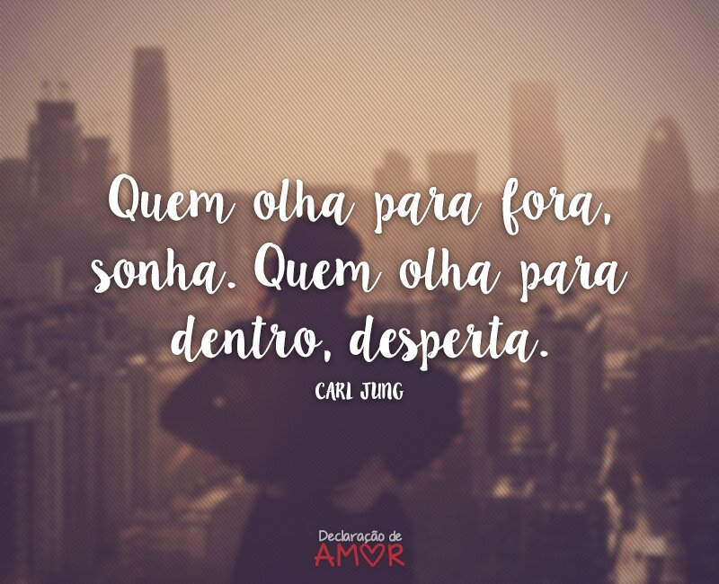 Quem olha para fora