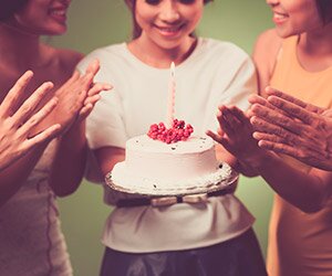 Aniversário para Amiga