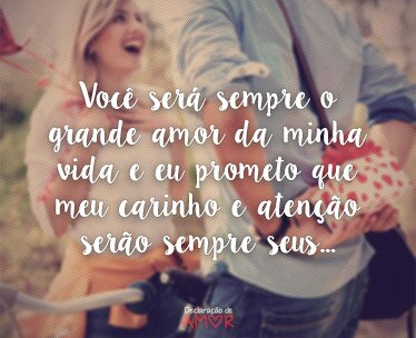 Promessas no Aniversário do meu Amor