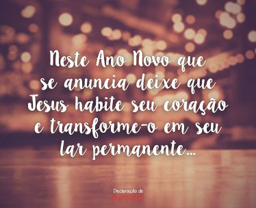Neste Ano Novo...