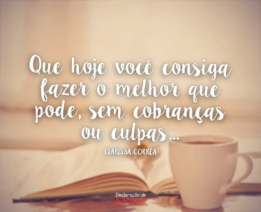 Que Hoje...
